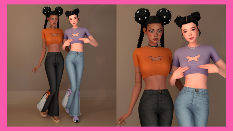 Butterfly Top by Liyahsim